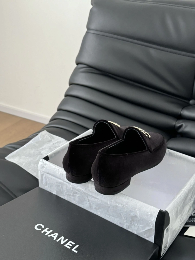 Elegant Chxnxl Leather Shoes 124432