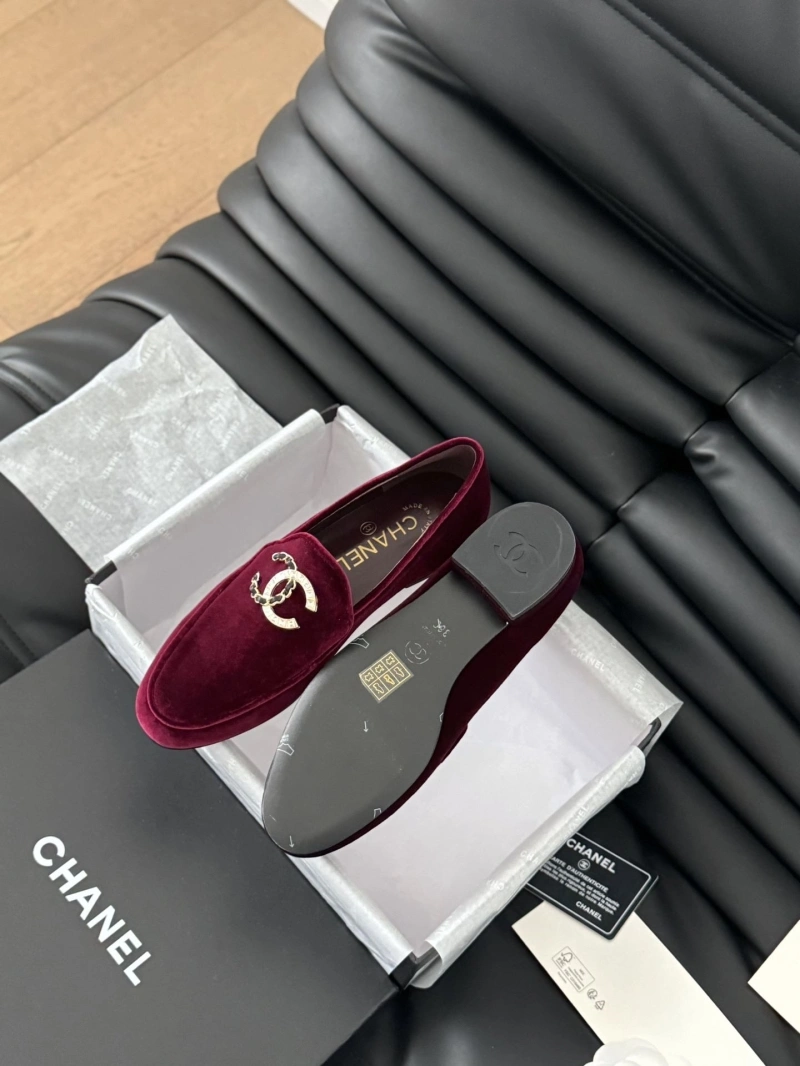 Sophisticated Chxnxl Leather Shoes 124430