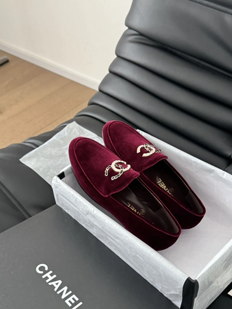 Sophisticated Chxnxl Leather Shoes 124430