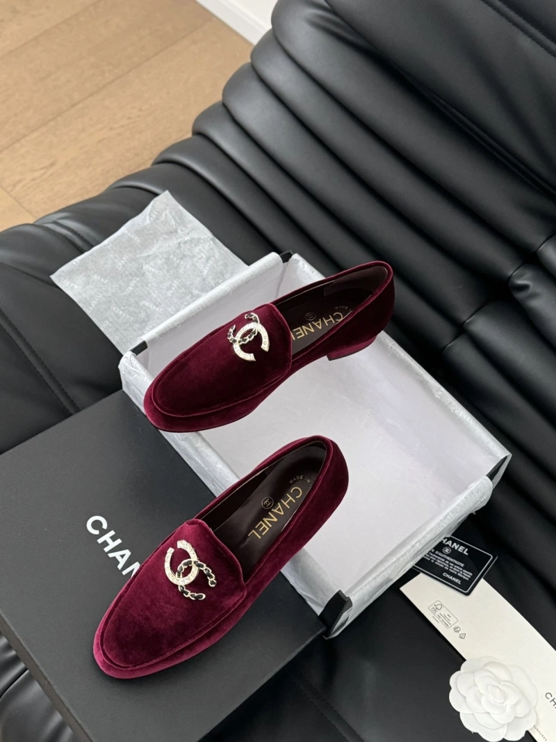 Sophisticated Chxnxl Leather Shoes 124430
