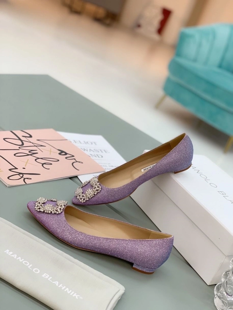 Unique Mxnxlo Blxhnxk flat shoes 193060