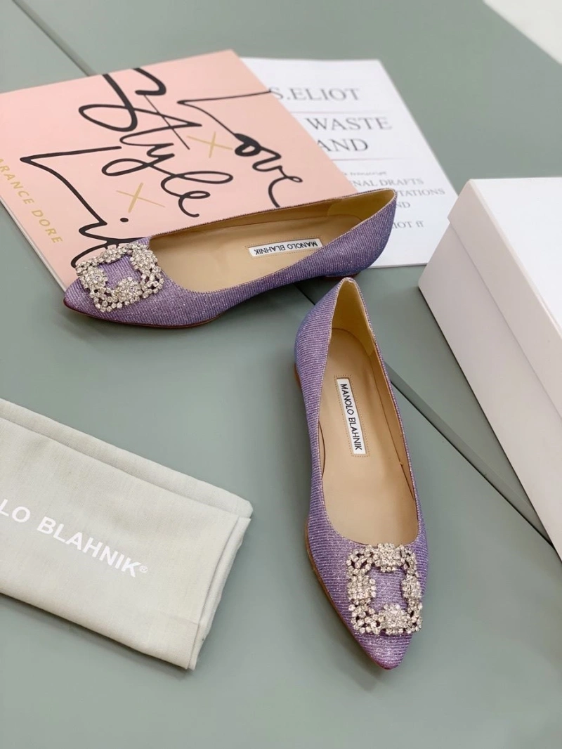 Unique Mxnxlo Blxhnxk flat shoes 193060