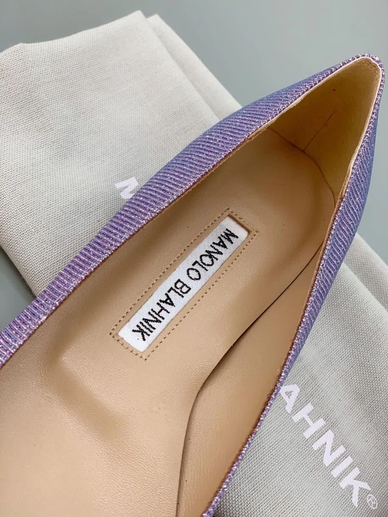 Unique Mxnxlo Blxhnxk flat shoes 193060