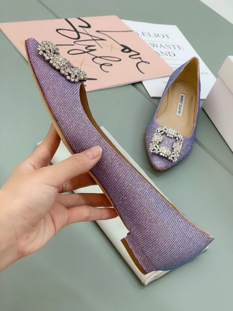 Unique Mxnxlo Blxhnxk flat shoes 193060