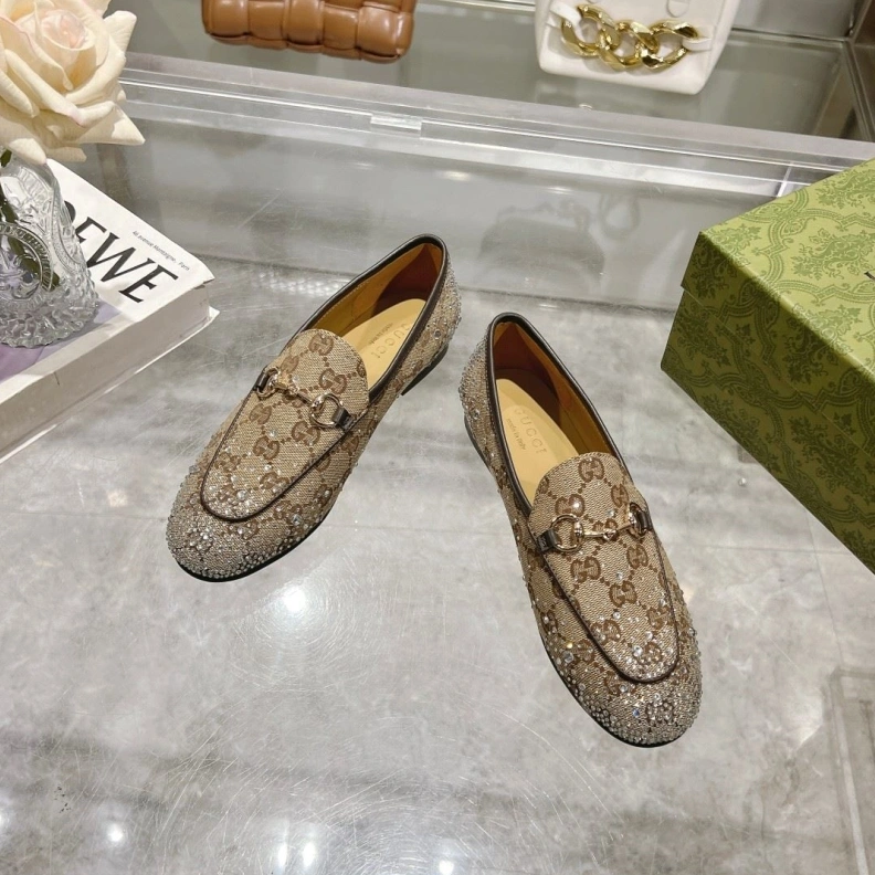 Gxccx Leather Shoes Versatile 157624