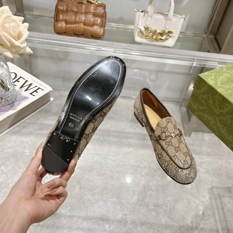 Gxccx Leather Shoes Versatile 157624