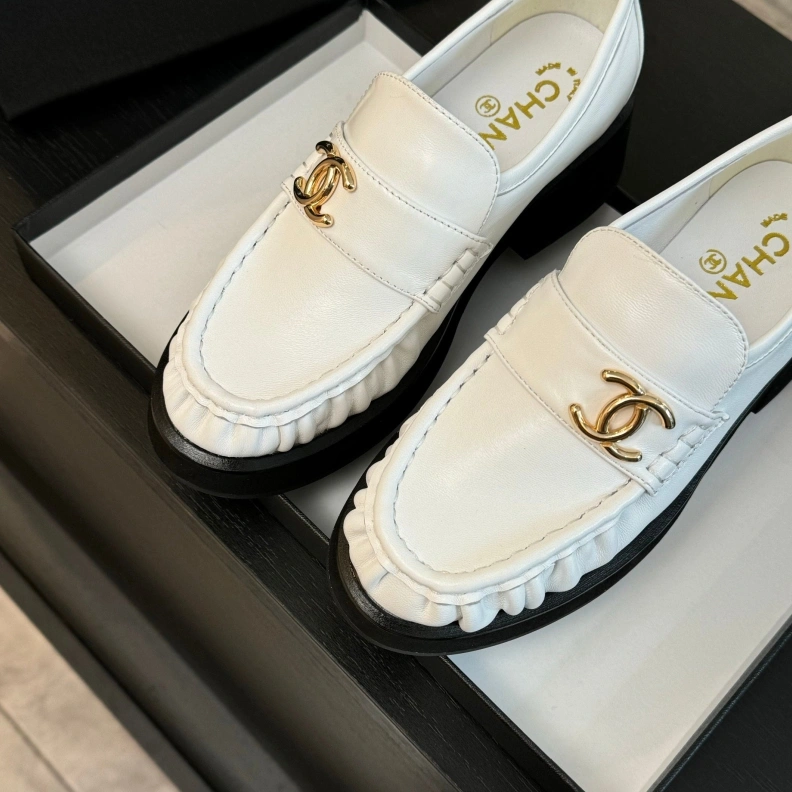 Sophisticated Chxnxl Leather Shoes 120773