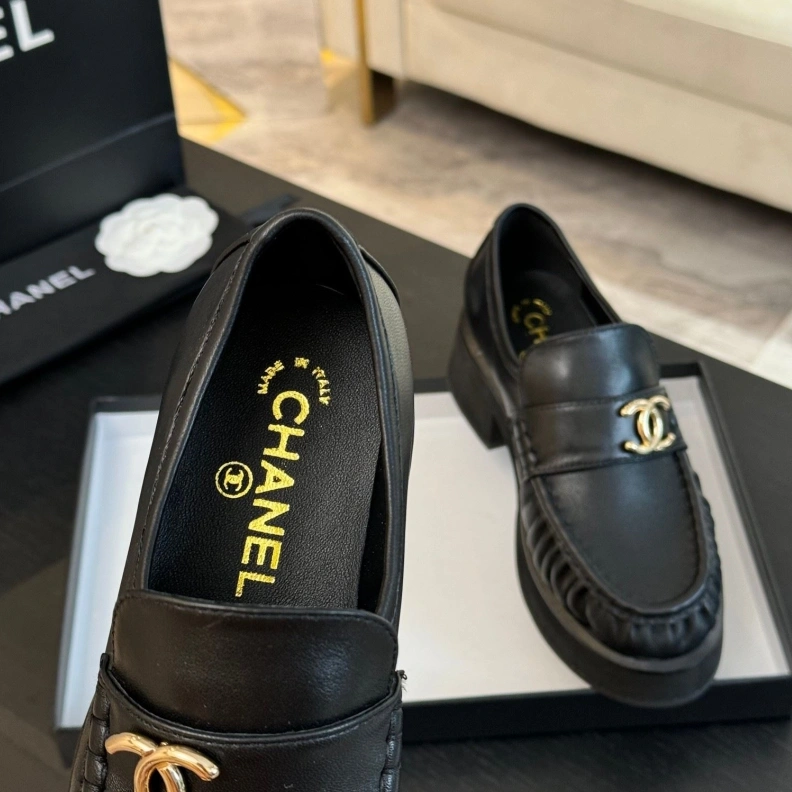 Reliable Chxnxl Leather Shoes 120774