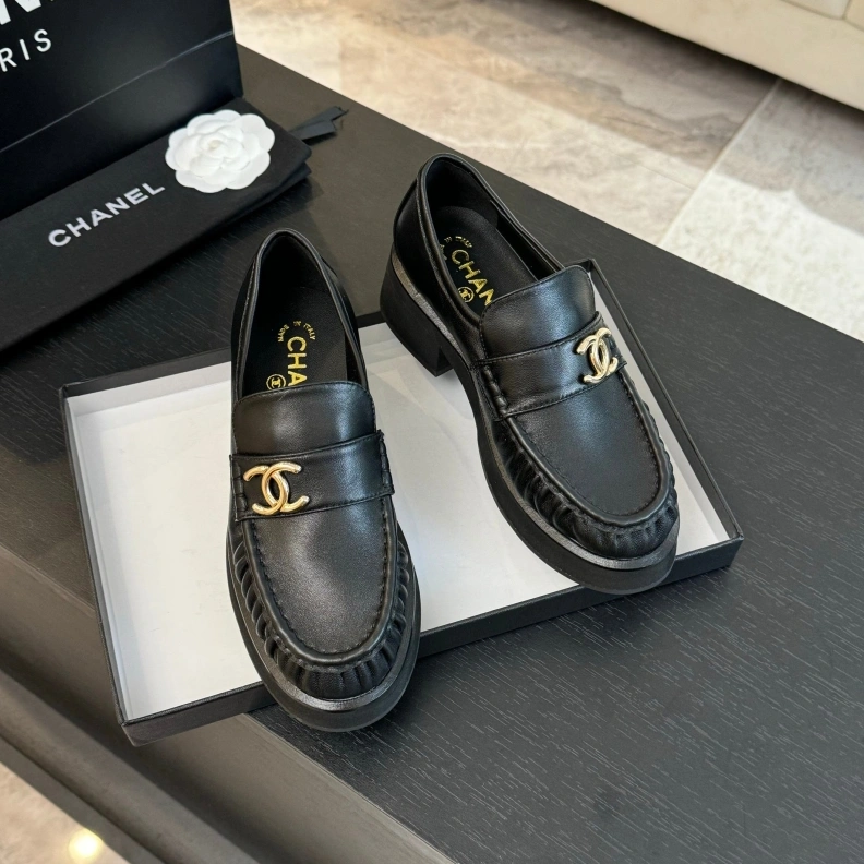 Reliable Chxnxl Leather Shoes 120774