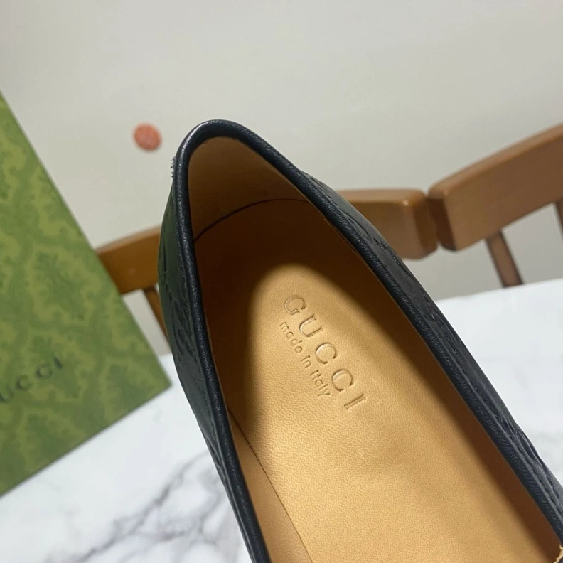 Gxccx Leather Shoes Breathable 157607