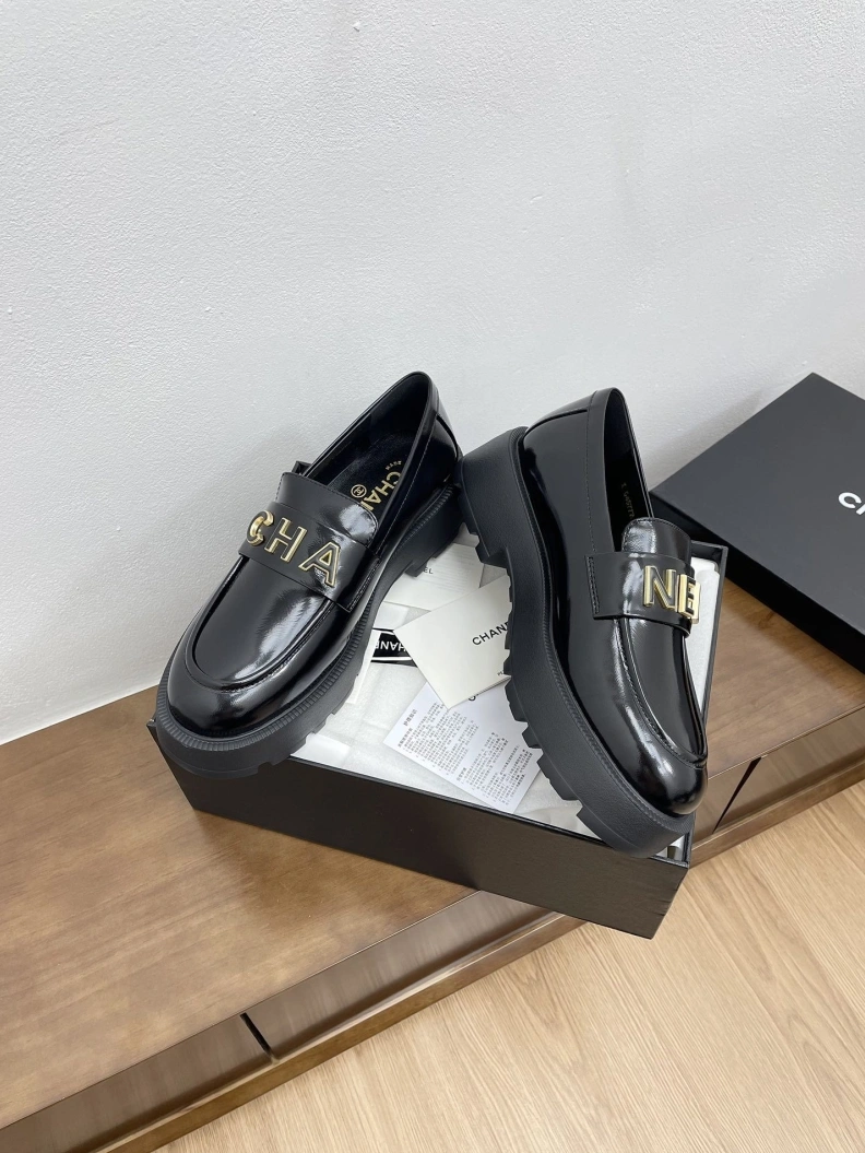 Chxnxl Leather Shoes Fashionable 120766