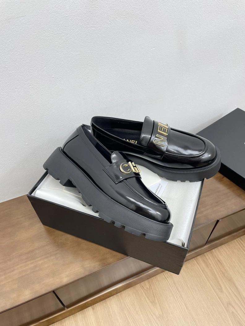 Chxnxl Leather Shoes Fashionable 120766