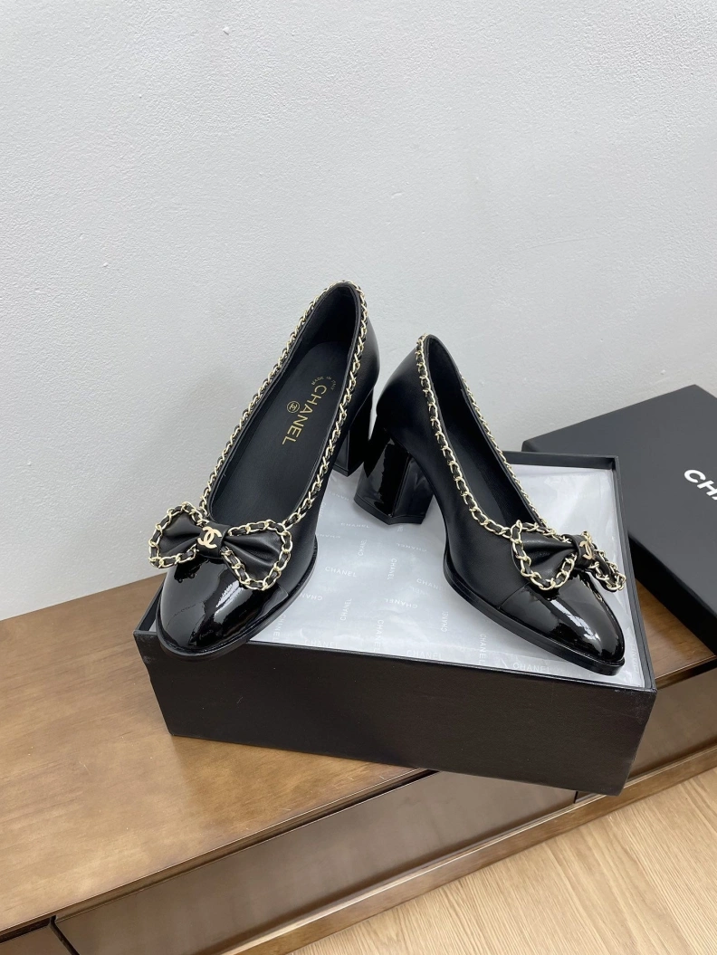 Sleek Chxnxl Flat Shoes 121071