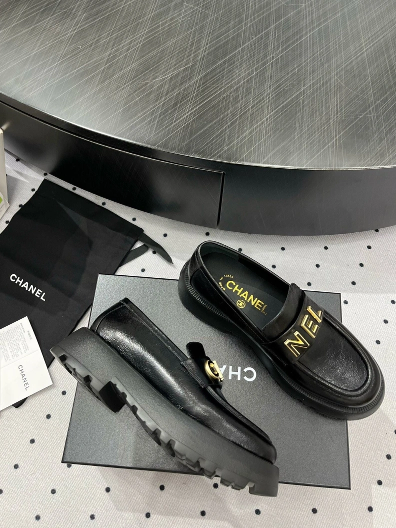Chxnxl Leather Shoes Sleek 120760