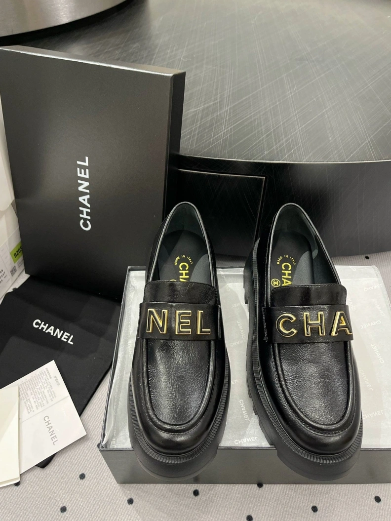 Chxnxl Leather Shoes Sleek 120760