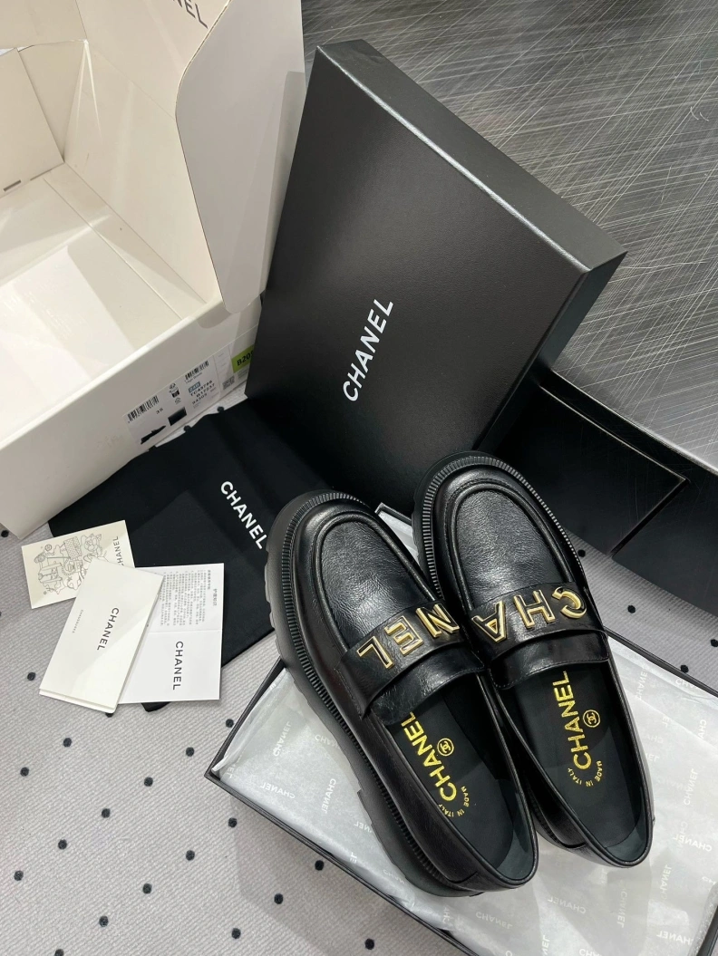 Chxnxl Leather Shoes Sleek 120760
