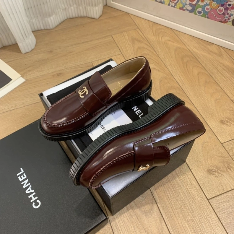 Chxnxl Leather Shoes Bold 120753