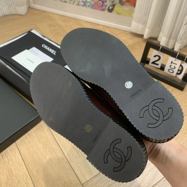 Chxnxl Leather Shoes Bold 120753