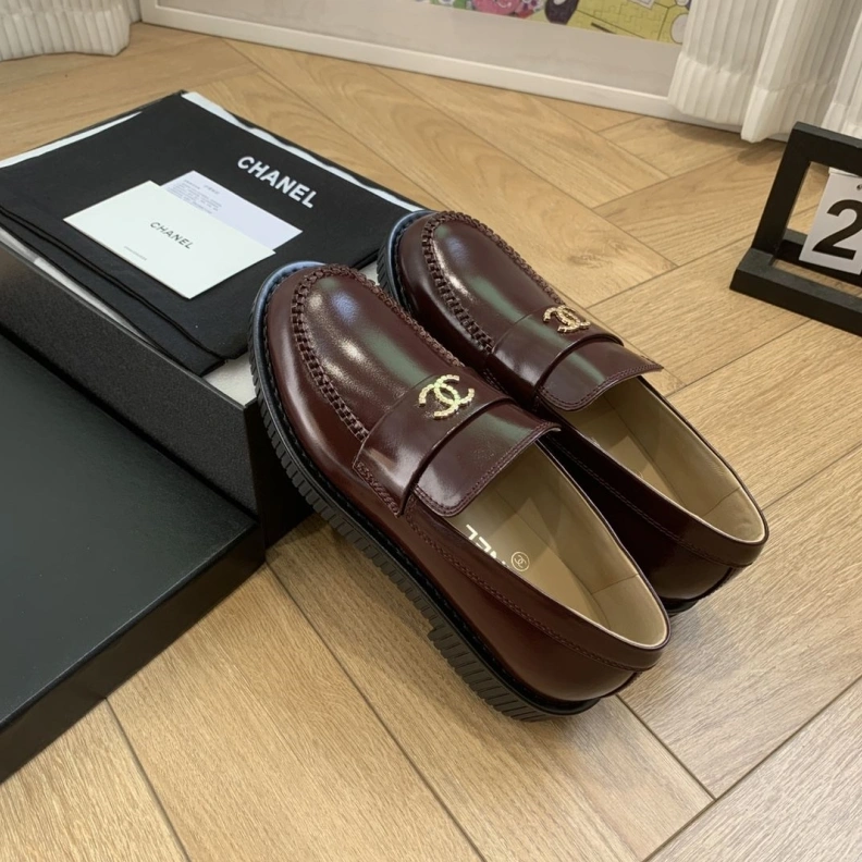 Chxnxl Leather Shoes Bold 120753