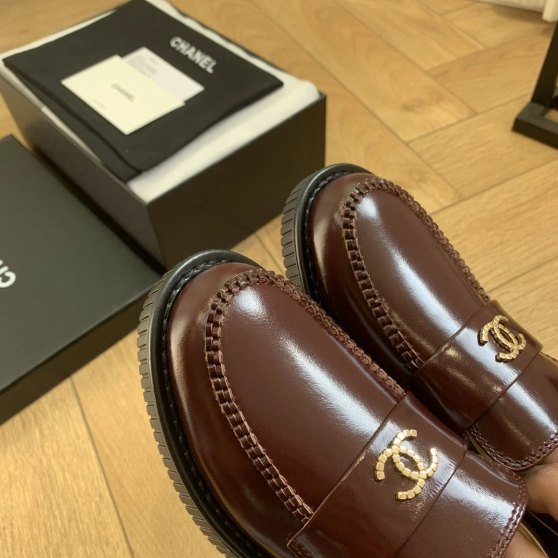 Chxnxl Leather Shoes Bold 120753