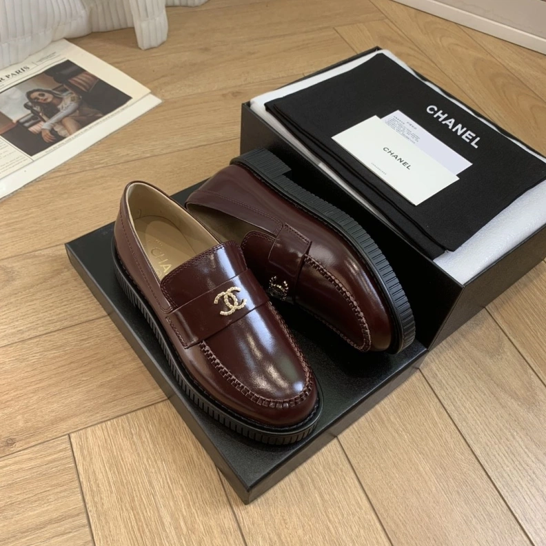Chxnxl Leather Shoes Bold 120753