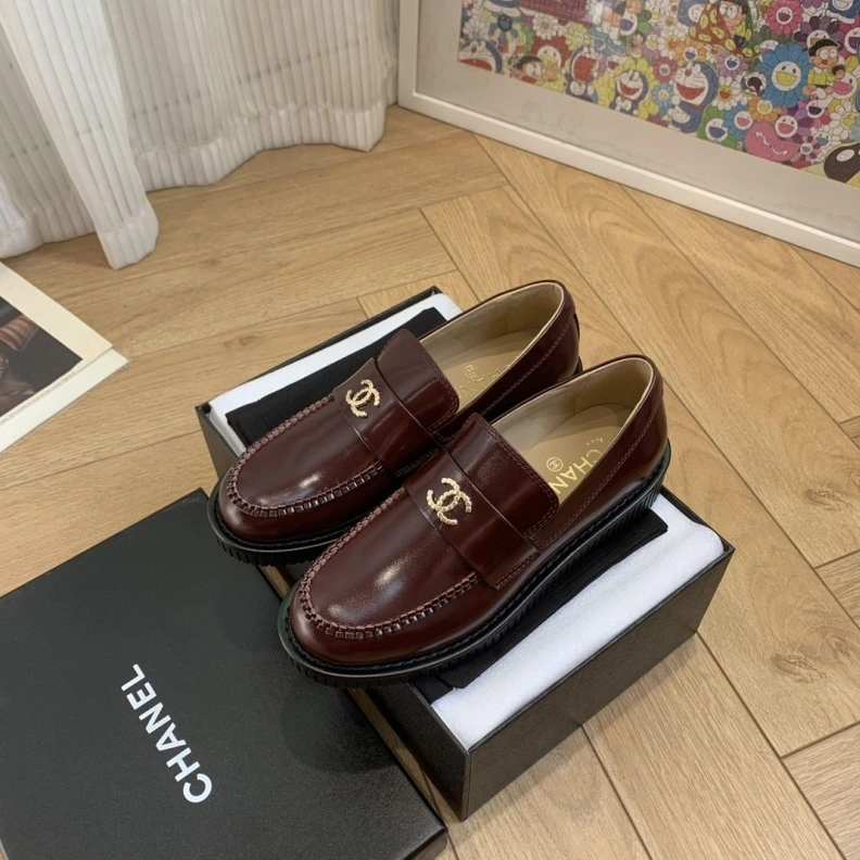 Chxnxl Leather Shoes Bold 120753