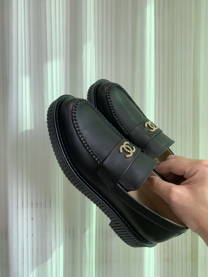Functional Chxnxl Leather Shoes 120750
