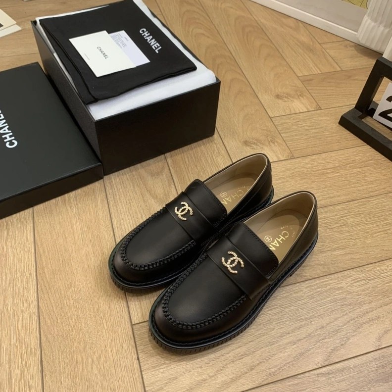 Functional Chxnxl Leather Shoes 120750