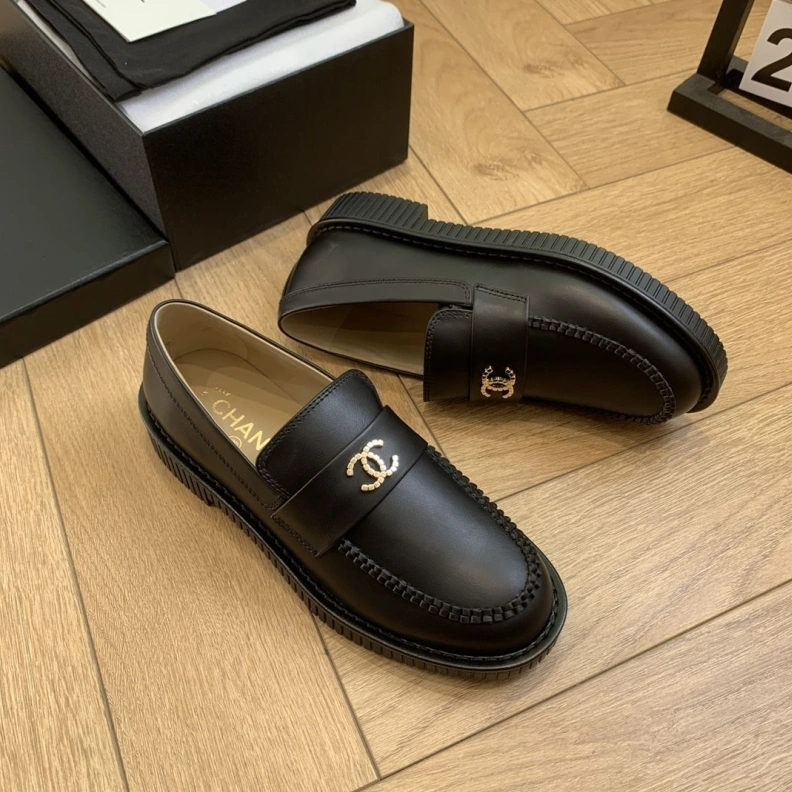 Functional Chxnxl Leather Shoes 120750