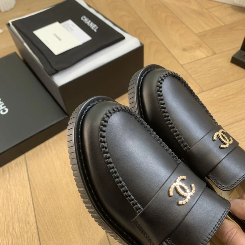 Functional Chxnxl Leather Shoes 120750