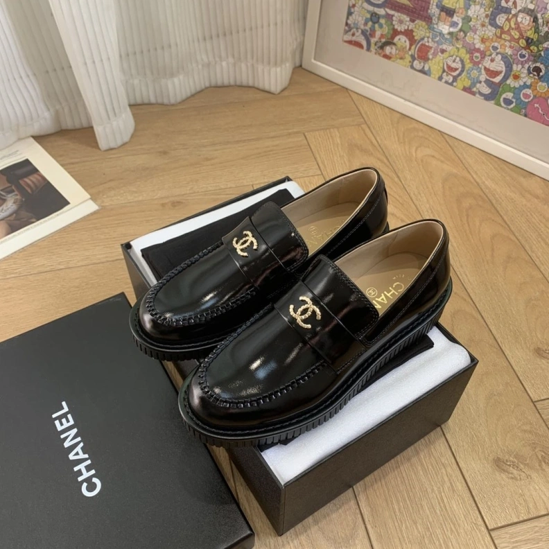 Chxnxl Leather Shoes Fashionable 120749