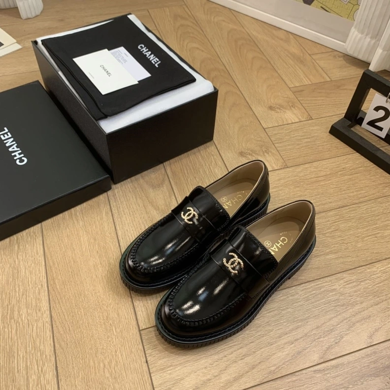 Chxnxl Leather Shoes Fashionable 120749