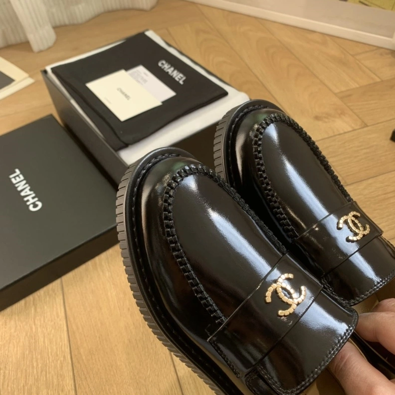 Chxnxl Leather Shoes Fashionable 120749