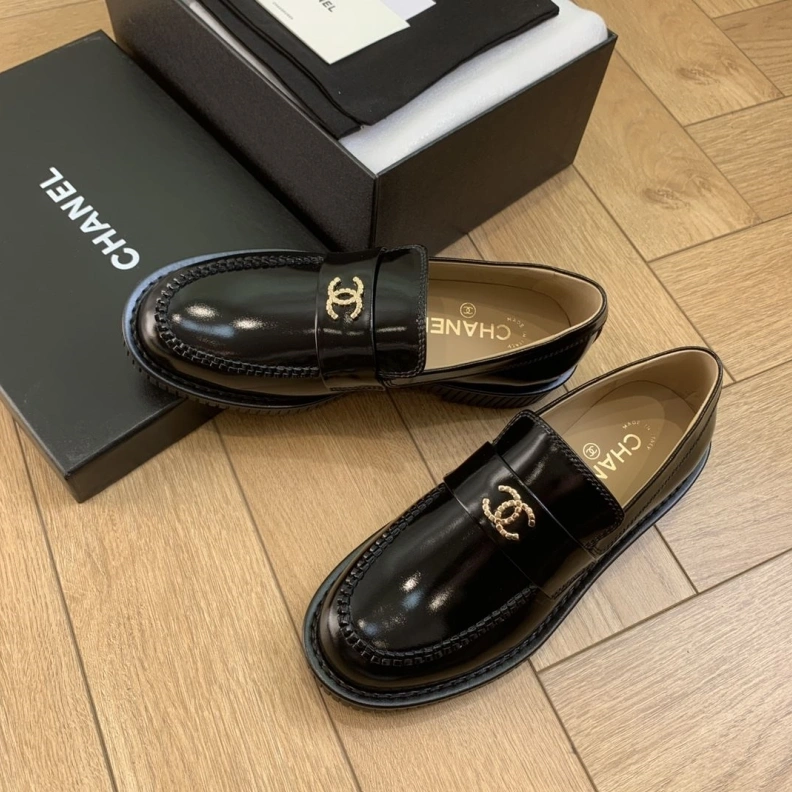 Chxnxl Leather Shoes Fashionable 120749
