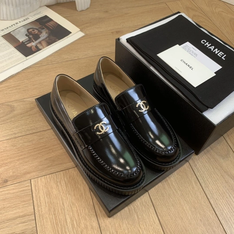 Chxnxl Leather Shoes Fashionable 120749