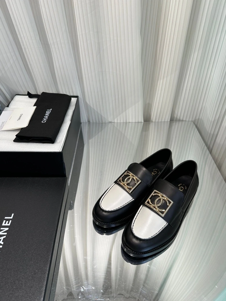 Trendy Chxnxl Leather Shoes 120745