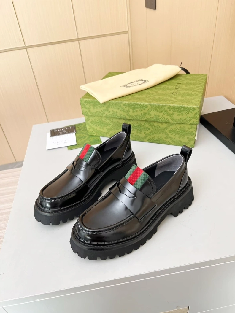 Sophisticated Gxccx Leather Shoes 157603