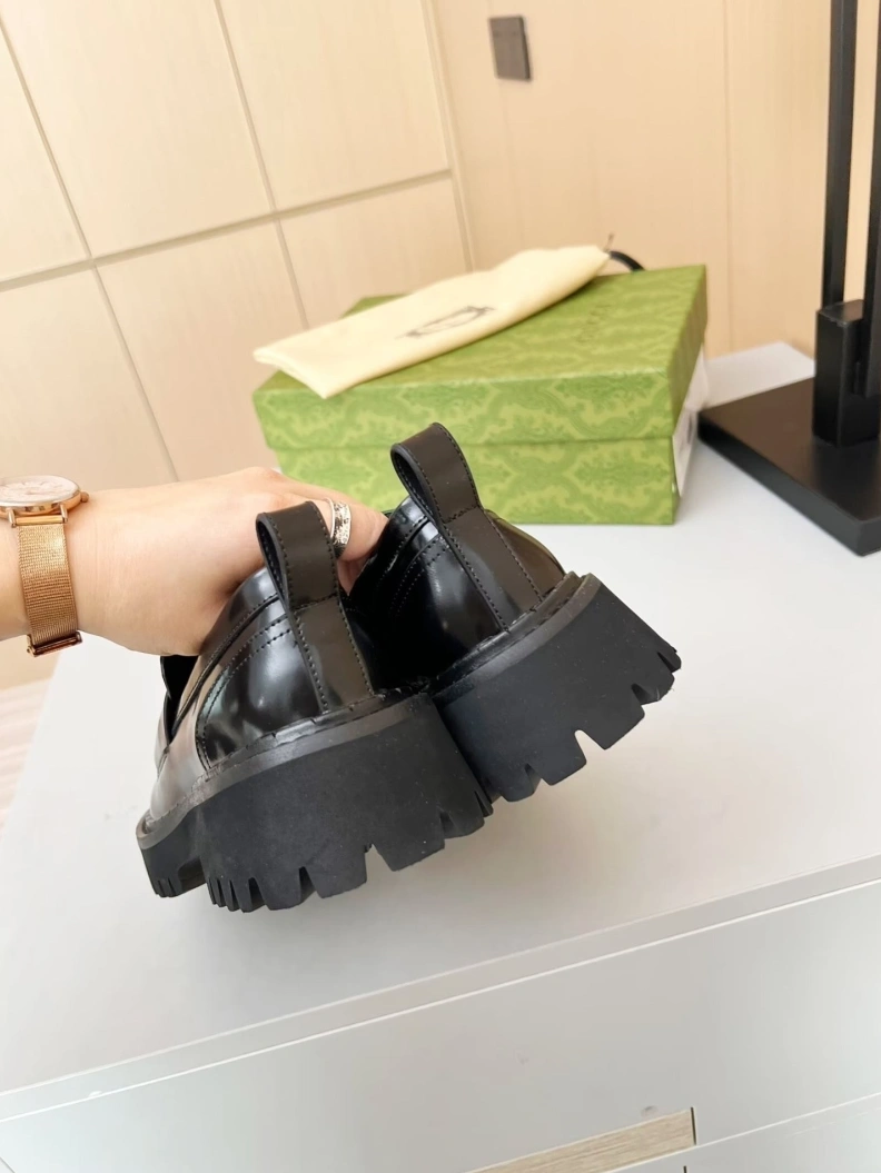 Sophisticated Gxccx Leather Shoes 157603
