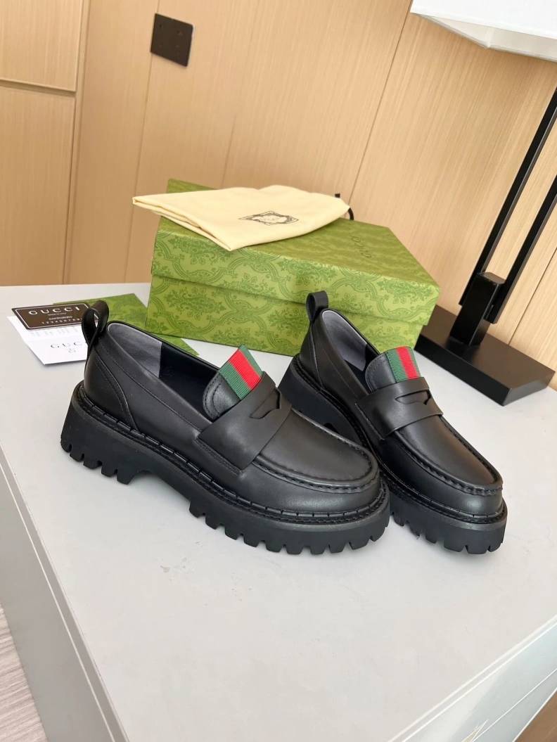 Gxccx Leather Shoes Elegant 157602