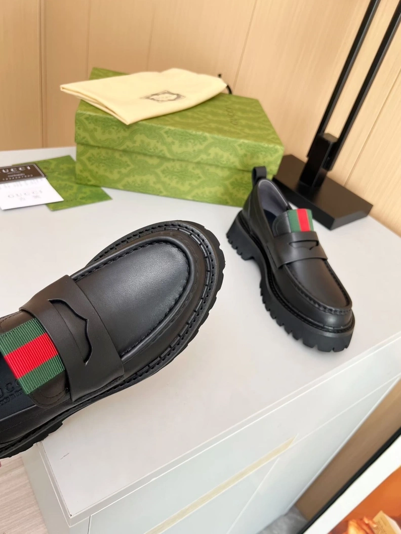 Gxccx Leather Shoes Elegant 157602