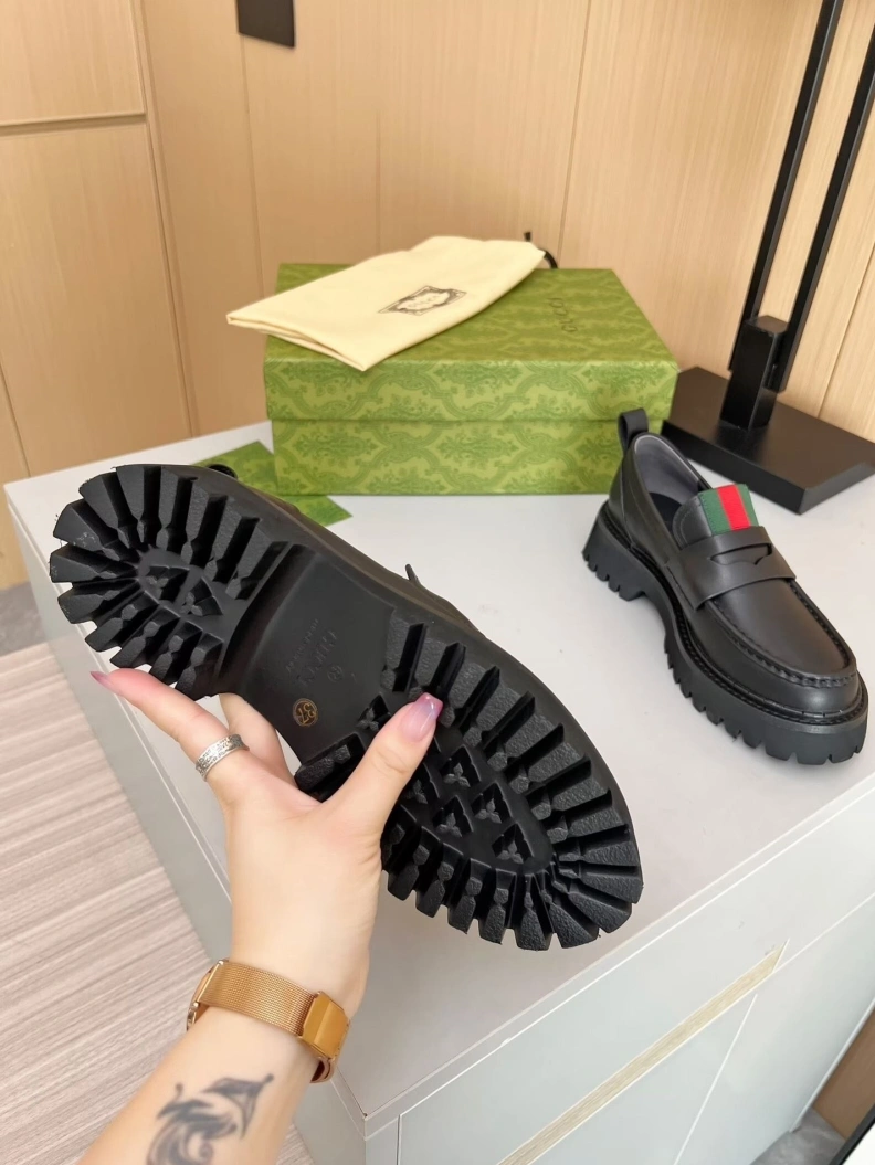 Gxccx Leather Shoes Elegant 157602