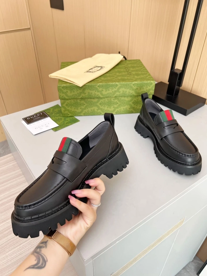 Gxccx Leather Shoes Elegant 157602