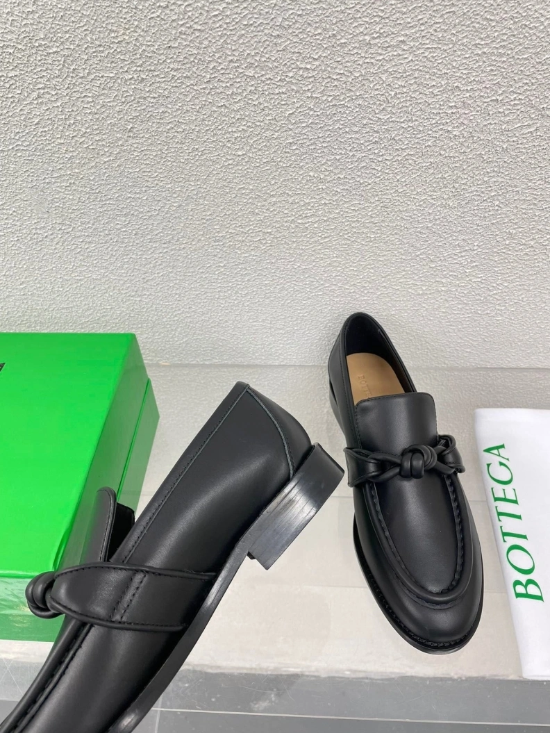Reliable Bxttxga Vxnxta Leather Shoes 112667