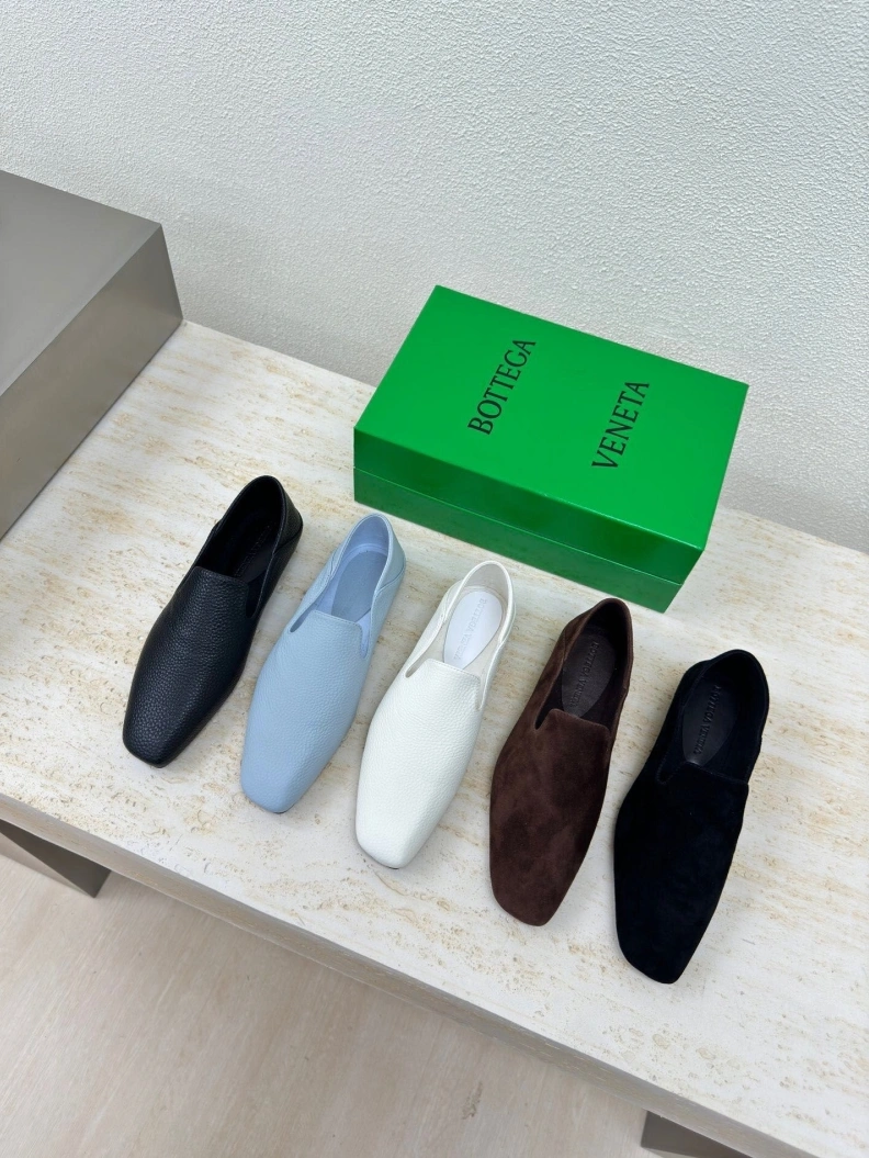 Practical Bxttxga Vxnxta Leather Shoes 112653