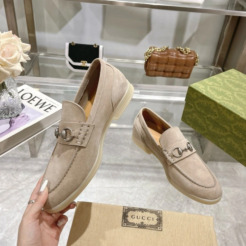 Breathable Gxccx Leather Shoes 157595