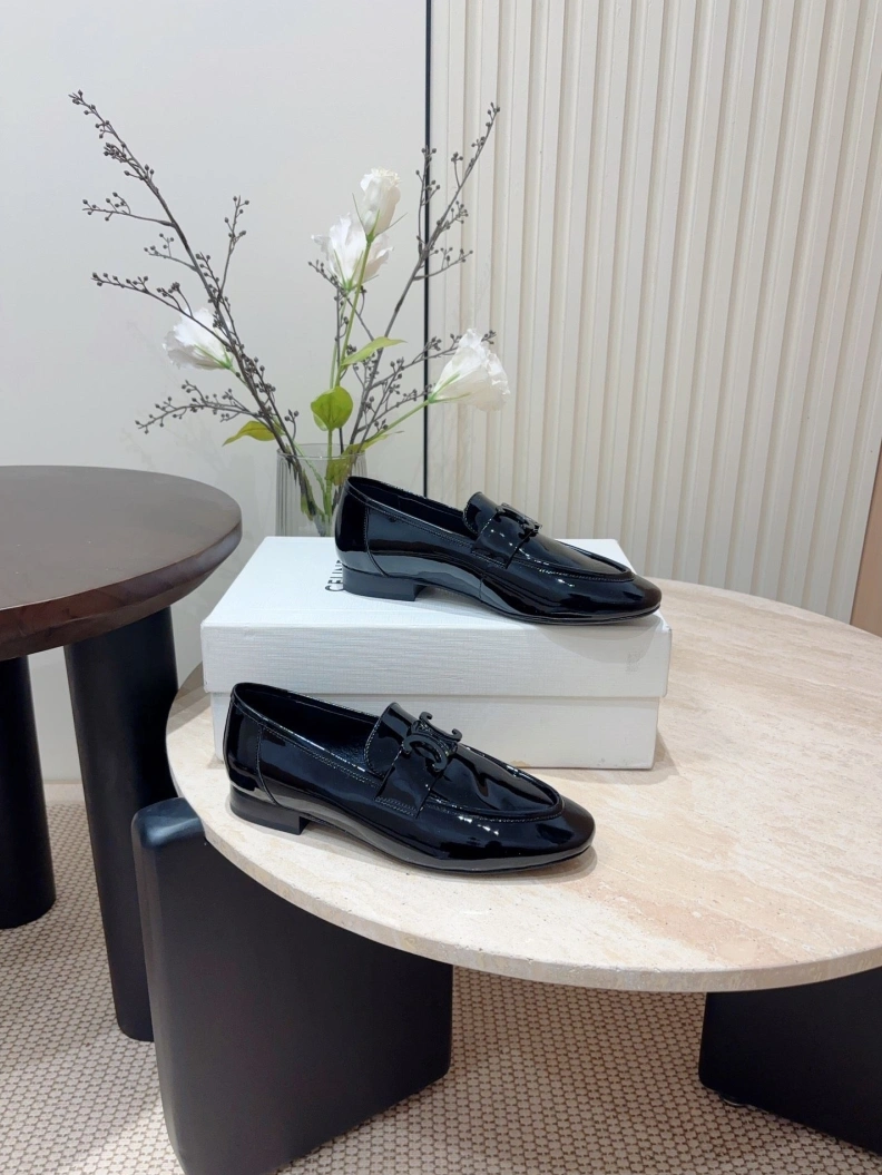 Comfortable Cxlxne Leather Shoes 116152