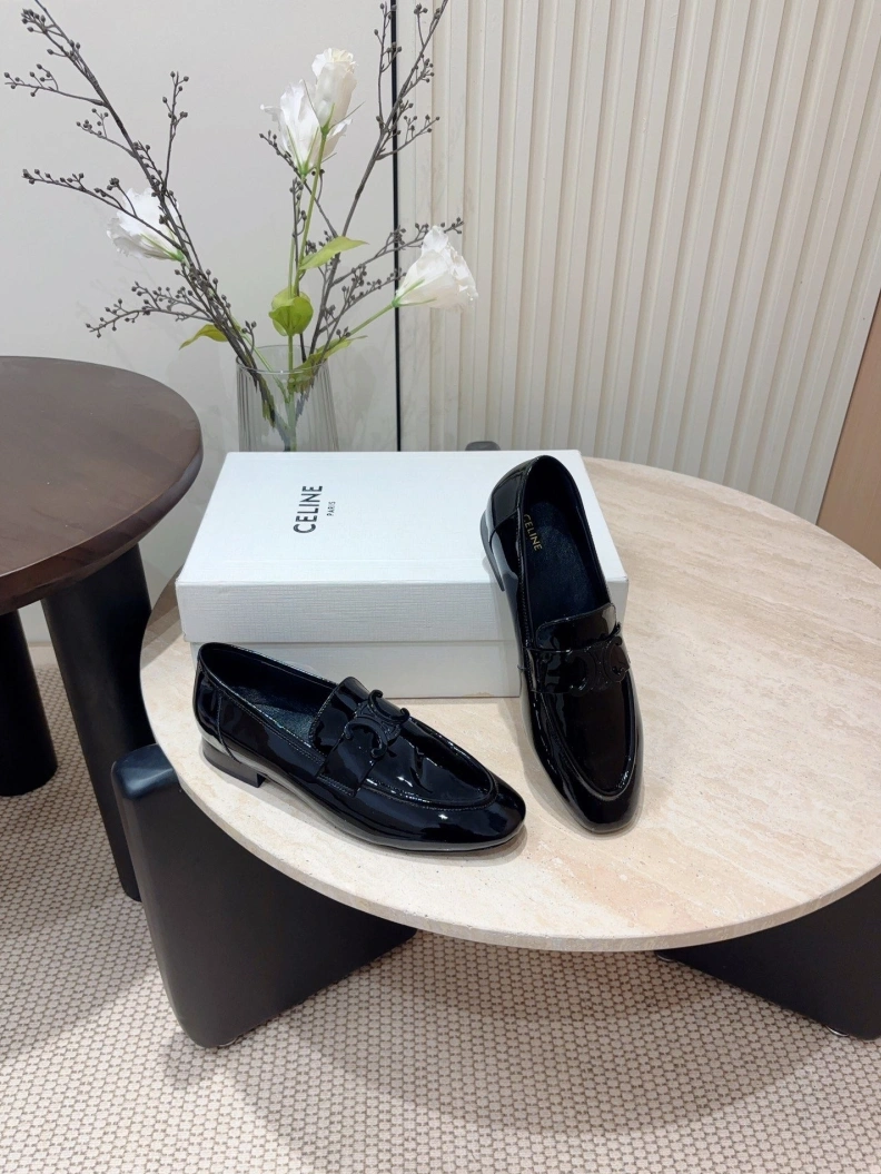 Comfortable Cxlxne Leather Shoes 116152