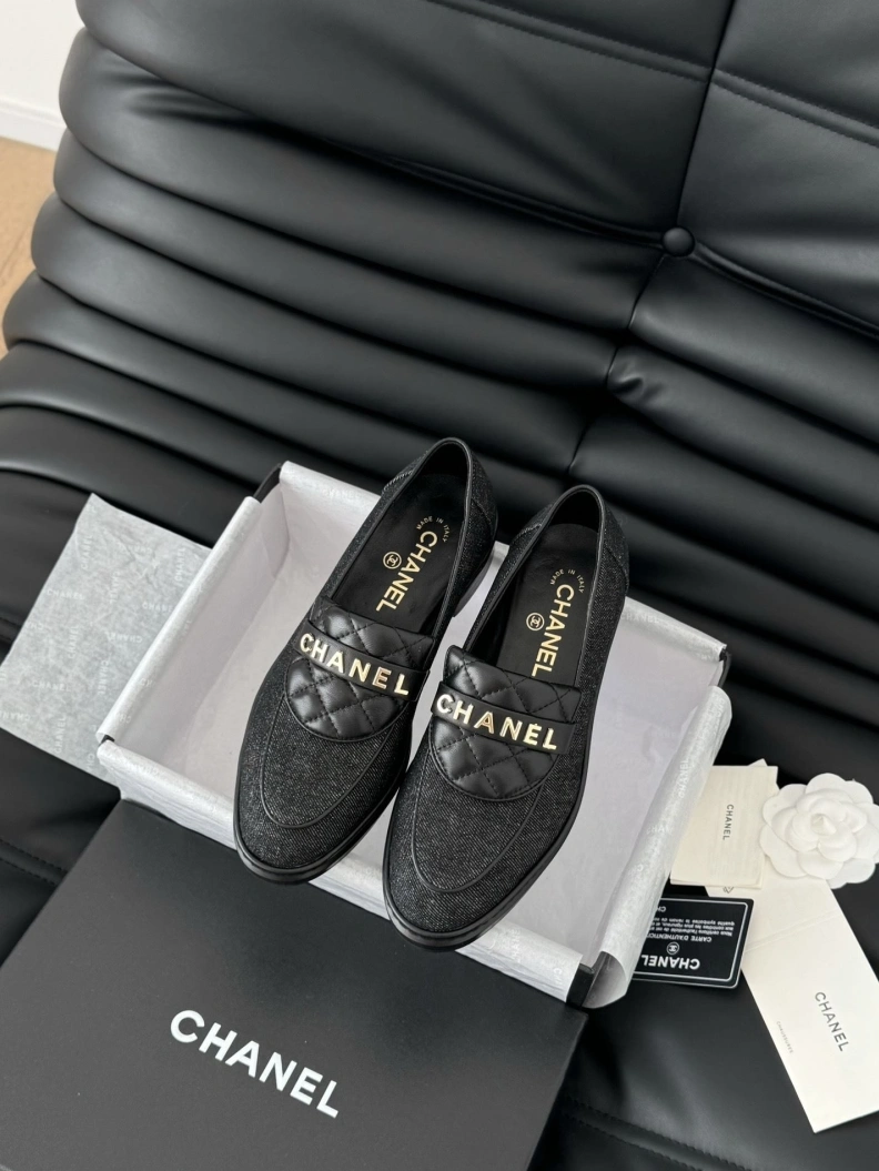 Chxnxl Leather Shoes Bright 120695