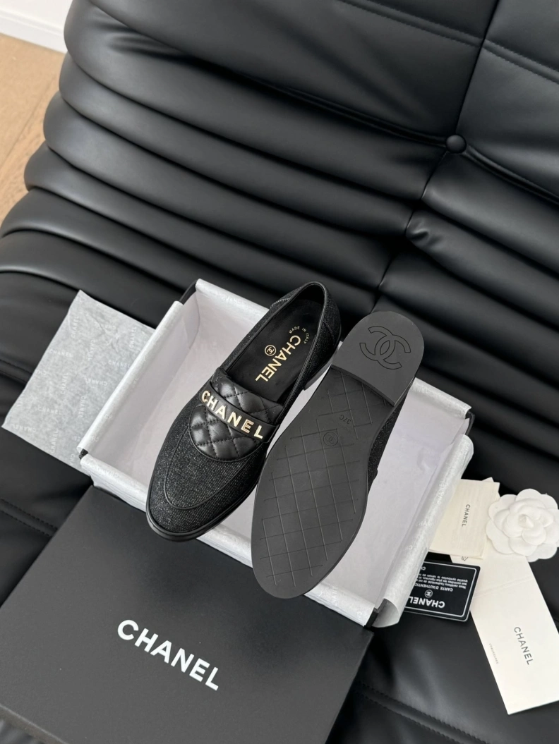 Chxnxl Leather Shoes Bright 120695