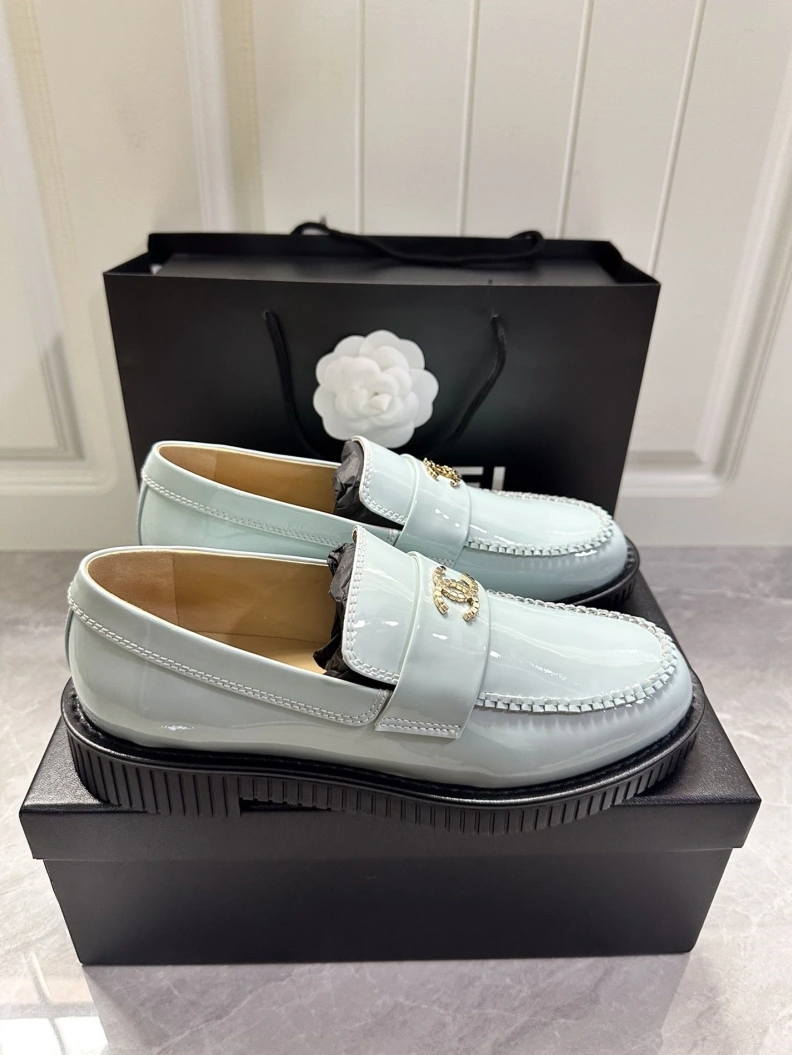 Chxnxl Leather Shoes Bold 120711